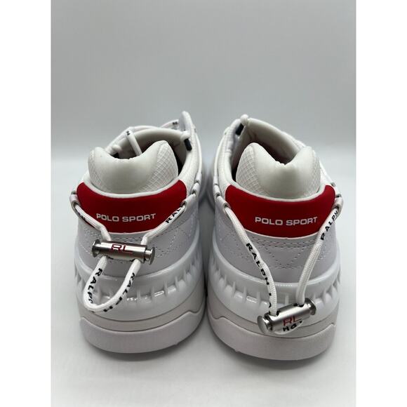 Polo Ralph Lauren Polo Sport PS200 SK LTL White Sneakers Men\'s Size 11.5 main image 8